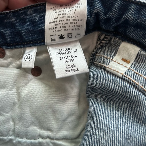 GRLFRND Eva Denim Distressed Skirt in Sir Duke Sz 23 - Picture 9 of 9